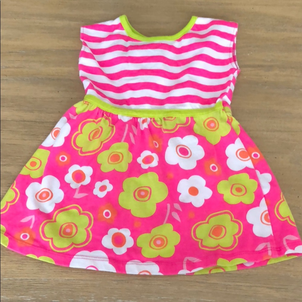 Bright pattern dress